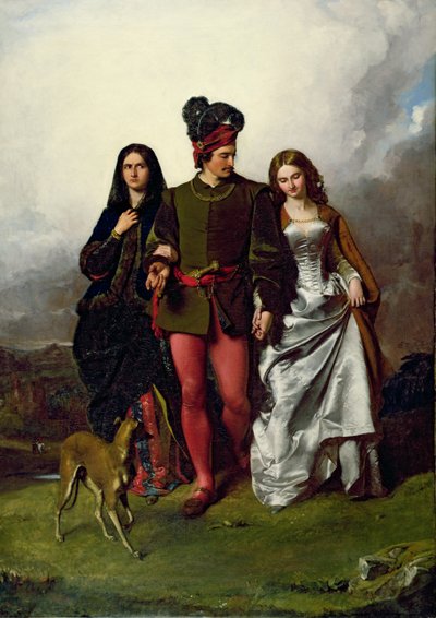 The Cruel Sister by John Faed